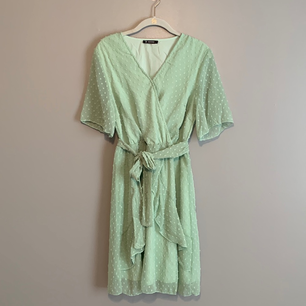 Women’s V-Neck Wrap Dress